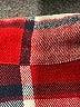 Unbranded 100% Polyester Plaid Red Fleece Size XL - photo 6