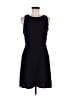 Ann Taylor LOFT 100% Polyester Solid Black Cocktail Dress Size 6 - photo 1