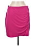 Express Solid Pink Casual Skirt Size M - photo 1