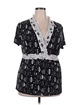 Lane Bryant Short Sleeve Blouse