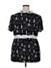 Lane Bryant Black Short Sleeve Blouse Size 18 - 20 Plus - photo 2