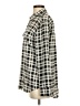 Equipment 100% Silk Checkered-gingham Ivory Long Sleeve Silk Top Size XS - photo 5