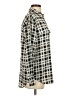 Equipment 100% Silk Checkered-gingham Ivory Long Sleeve Silk Top Size XS - photo 4