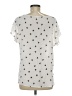 Ella Moss 100% Rayon Polka Dots Silver Short Sleeve T-Shirt Size M - photo 1