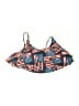 Unbranded Print Blue Swimsuit Top Size XL - photo 1