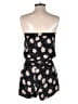 Talula 100% Rayon Floral Black Romper Size S - photo 2