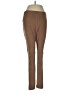 Lyssé Solid Brown Casual Pants Size M - photo 1