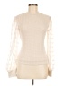 Shein Ivory Long Sleeve Blouse Size 6 - photo 1