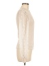 Shein Ivory Long Sleeve Blouse Size 6 - photo 4