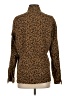 Carly Jean 100% Cotton Animal Print Brown Jacket Size S - photo 2