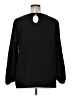 QEARAL 100% Polyester Black Long Sleeve Blouse Size XL - photo 2