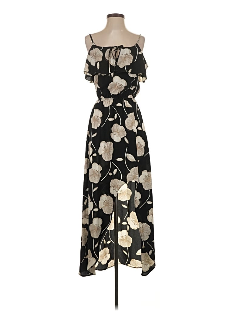 Pre-owned Mimi Chica Casual Dress In Black