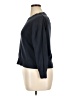 Everlane 100% Cotton Black Blue Pullover Sweater Size L - photo 5