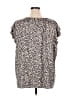 Korye Ivory Short Sleeve Blouse Size 3X - photo 2