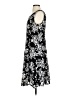 Perceptions Graphic Black Casual Dress Size S - photo 5