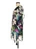 Kona Sol Tropical Blue Black Kimono Size S - photo 5