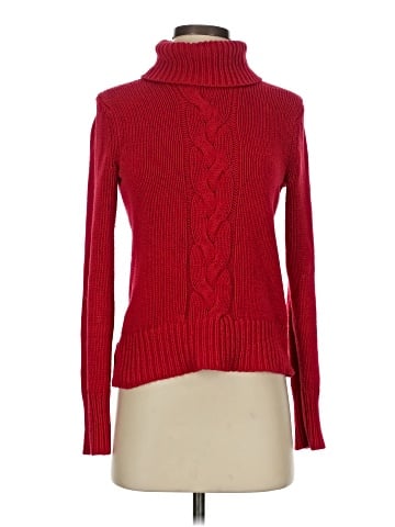 Lands' End Canvas Turtleneck Sweater (view 1)
