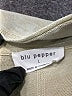 Blu Pepper Tan Long Sleeve Polo Size L - photo 7