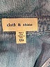 Cloth & Stone Blue Long Sleeve Blouse Size XXS - photo 6