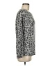Phil Love Animal Print Gray Pullover Sweater Size M - photo 4
