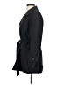 Fleet Street 100% Polyester Black Trenchcoat Size S - photo 5