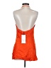 Zara 100% Polyester Orange Cocktail Dress Size S - photo 2