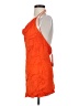 Zara 100% Polyester Orange Cocktail Dress Size S - photo 5