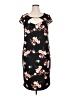 En Focus Floral Black Casual Dress Size 16W - photo 1