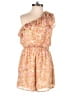 Unbranded 100% Polyester Paisley Orange Tan Romper Size XS - photo 1