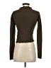 MNG Brown Long Sleeve Top Size S - photo 2