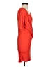 Helmut Solid Orange Cocktail Dress Size S - photo 4