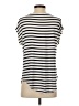 Green Envelope Stripes Ivory Short Sleeve T-Shirt Size M - photo 2