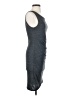 Leith Solid Gray Casual Dress Size S - photo 4
