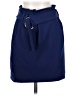 Express Solid Blue Casual Skirt Size 2 - photo 1