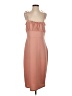 Missguided Solid Tan Cocktail Dress Size L - photo 1