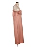 Missguided Solid Tan Cocktail Dress Size L - photo 4