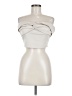 Shein Ivory Sleeveless Blouse Size 6 - photo 1