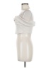 Shein Ivory Sleeveless Blouse Size 6 - photo 5