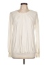 Timeson Ivory Long Sleeve Blouse Size L - photo 1