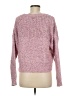 Lucky Brand Tweed Pink Pullover Sweater Size M - photo 2