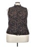 JM Collection 100% Cotton Brown Vest Size 18 - photo 1