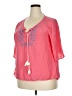 LIDA Collection Pink 3/4 Sleeve Blouse Size XXL - 3X - photo 4