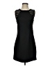 BCBGeneration Solid Black Cocktail Dress Size S - photo 1