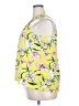 Cure 100% Polyester Yellow Sleeveless Blouse Size 2X - photo 5