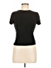 Cider Black Short Sleeve Turtleneck Size M - photo 1
