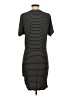 BCBGMAXAZRIA Stripes Gray Casual Dress Size S - photo 2