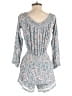 Jessica Simpson Paisley Blue Romper Size S - photo 2