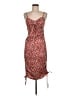 Shein Animal Print Red Cocktail Dress Size M - photo 1