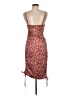 Shein Animal Print Red Cocktail Dress Size M - photo 2