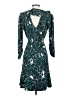 CAbi Graphic Teal Cocktail Dress Size XS - photo 2